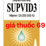 Thuốc Supvid3 là thuốc gì? có tác dụng gì? giá bao nhiêu?
