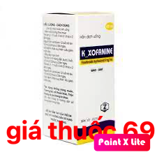 Thuốc K_Xofanine 60ml là thuốc gì? có tác dụng gì? giá bao nhiêu?