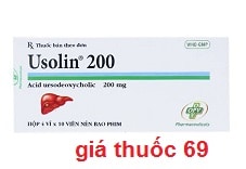 Thuốc Usolin 200 là thuốc gì? có tác dụng gì? giá bao nhiêu?