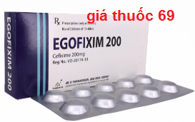 Thuốc Egofixim 200 là thuốc gì? có tác dụng gì? giá bao nhiêu?