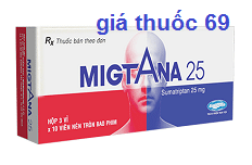 Thuốc Migtana 25 là thuốc gì? có tác dụng gì? giá bao nhiêu?