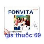 Thuốc Fonvita là thuốc gì? có tác dụng gì? giá bao nhiêu?