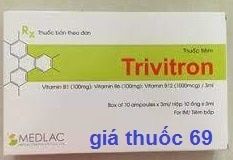 Thuốc Trivitron 3ml là thuốc gì? có tác dụng gì? giá bao nhiêu?