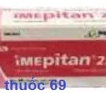Thuốc Imepitan 25 là thuốc gì? có tác dụng gì? giá bao nhiêu?
