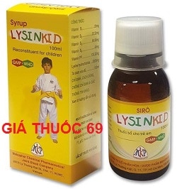 Thuốc Lysinkid 100ml là thuốc gì? có tác dụng gì? giá bao nhiêu?