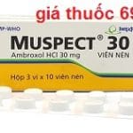 Thuốc Muspect 30 là thuốc gì? có tác dụng gì? giá bao nhiêu?