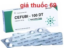 Thuốc Cefubi 100DT là thuốc gì? có tác dụng gì? giá bao nhiêu?