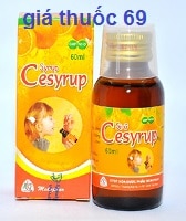 Thuốc Cesyrup 30ml là thuốc gì? có tác dụng gì? giá bao nhiêu?