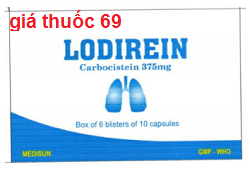 Thuốc Lodirein 375mg là thuốc gì? có tác dụng gì? giá bao nhiêu?