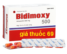 Thuốc Bidimoxy 500 là thuốc gì? có tác dụng gì? giá bao nhiêu?