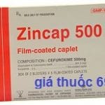 Thuốc Zincap 500 là thuốc gì? có tác dụng gì? giá bao nhiêu?