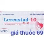 Thuốc Lercastad 10 là thuốc gì? có tác dụng gì? giá bao nhiêu?