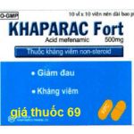 Thuốc Khaparac fort là thuốc gì? có tác dụng gì? giá bao nhiêu?