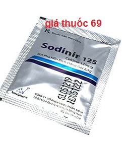 Thuốc Sodinir 125 là thuốc gì? có tác dụng gì? giá bao nhiêu?