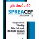 Thuốc SpreaCef 2g là thuốc gì? có tác dụng gì? giá bao nhiêu?
