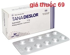 Thuốc Tanadeslor 5mg là thuốc gì? có tác dụng gì? giá bao nhiêu?