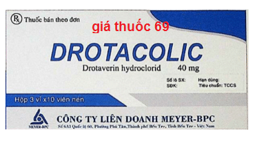 Thuốc Drotacolic 40 là thuốc gì? có tác dụng gì? giá bao nhiêu?