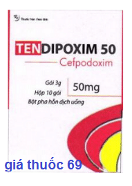 Thuốc Tendipoxim 50 là thuốc gì? có tác dụng gì? giá bao nhiêu?