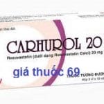Thuốc Carhurol 20 là thuốc gì? có tác dụng gì? giá bao nhiêu?