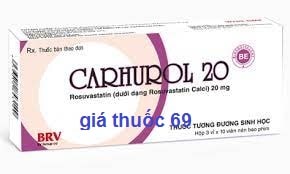 Thuốc Carhurol 20 là thuốc gì? có tác dụng gì? giá bao nhiêu?