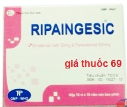 Thuốc Ripaingesic là thuốc gì? có tác dụng gì? giá bao nhiêu?