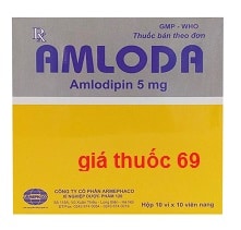 Thuốc Amloda 5mg là thuốc gì? có tác dụng gì? giá bao nhiêu?