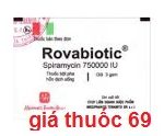 Thuốc Rovabiotic là thuốc gì? có tác dụng gì? giá bao nhiêu?