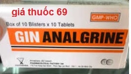 Thuốc Ginanalgrine 500 là thuốc gì? có tác dụng gì? giá bao nhiêu?