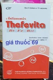 Thuốc Thefevita là thuốc gì? có tác dụng gì? giá bao nhiêu?