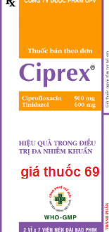 Thuốc Ciprex là thuốc gì? có tác dụng gì? giá bao nhiêu?