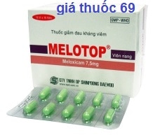 Thuốc Melotop 7.5 là thuốc gì? có tác dụng gì? giá bao nhiêu?