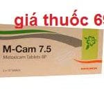 Thuốc M-Cam 7.5mg là thuốc gì? có tác dụng gì? giá bao nhiêu?