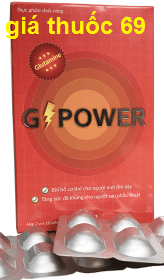 Thuốc G power là thuốc gì? có tác dụng gì? giá bao nhiêu?